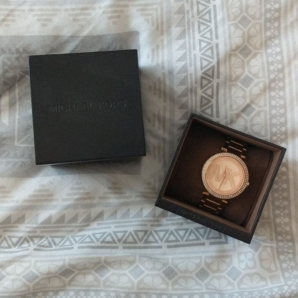Michael Kors Rose Gold Watch